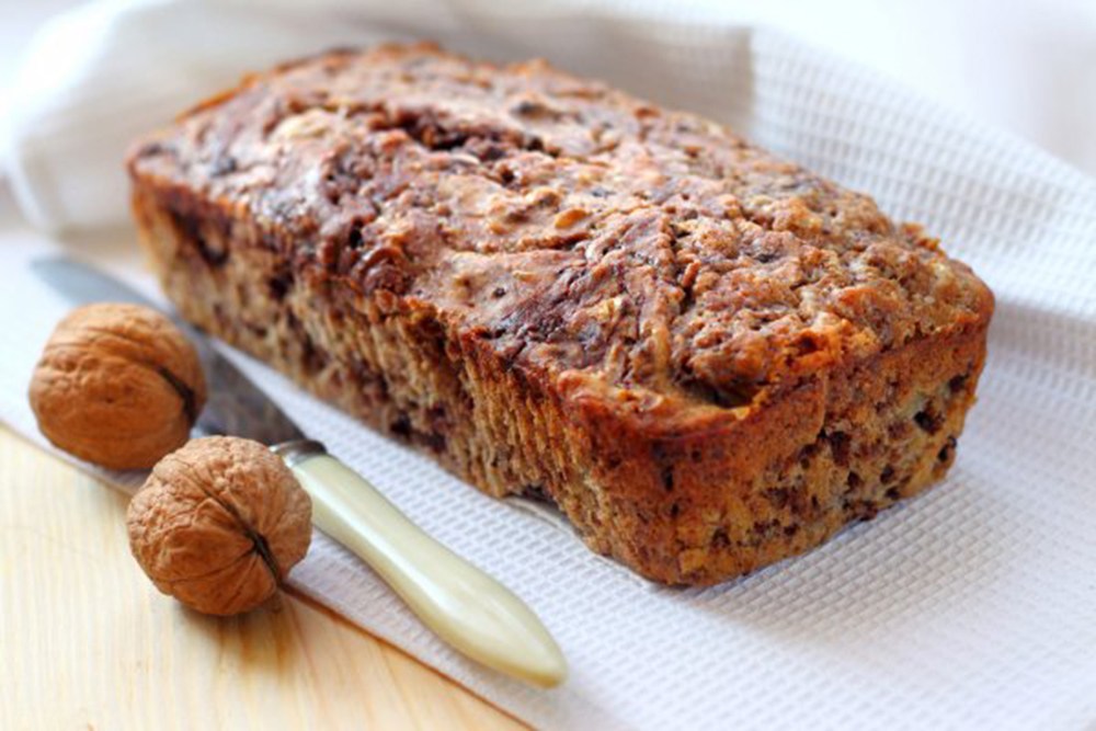 Un budín navideño de banana y nuez imperdible - Diario Río Negro