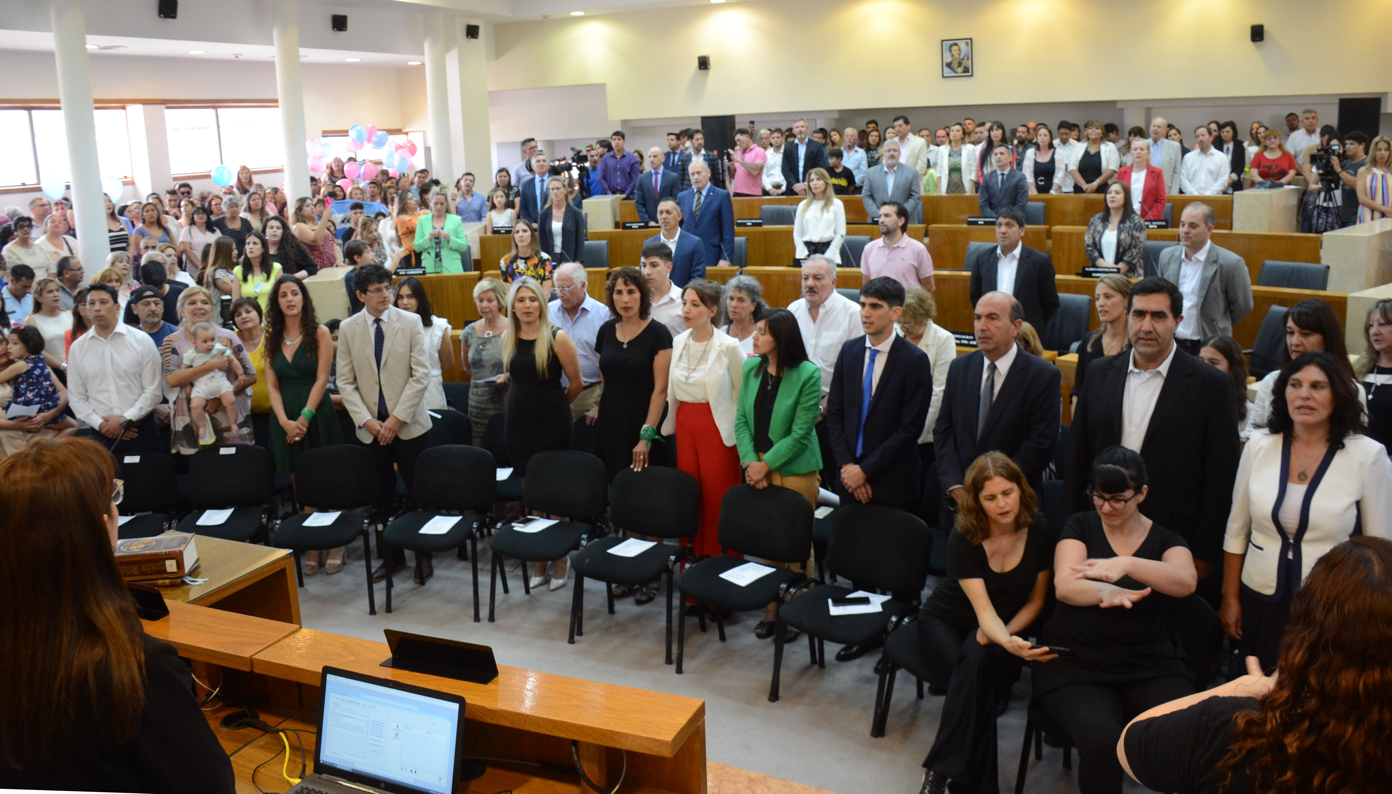 El recinto del  Concejo Deliberante de Neuquén. Foto: Yamil  Regules