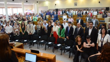 El recinto del  Concejo Deliberante de Neuquén. Foto: Yamil  Regules
