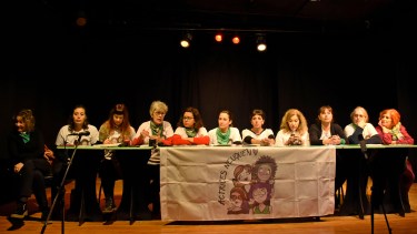El colectivo Actrices Neuquén presentó su protocolo contra la violencia de género y/o discriminación sexista, en junio.