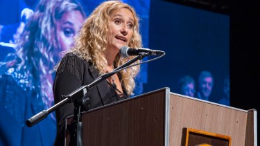 Silvana Larralde, la presidenta de Concejo Deliberante de Cipolletti. 