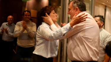 Arabela Carreras y Gustavo Gennuso cuentan sus espacios en los ámbitos de decisión del partido provincial. Archivo