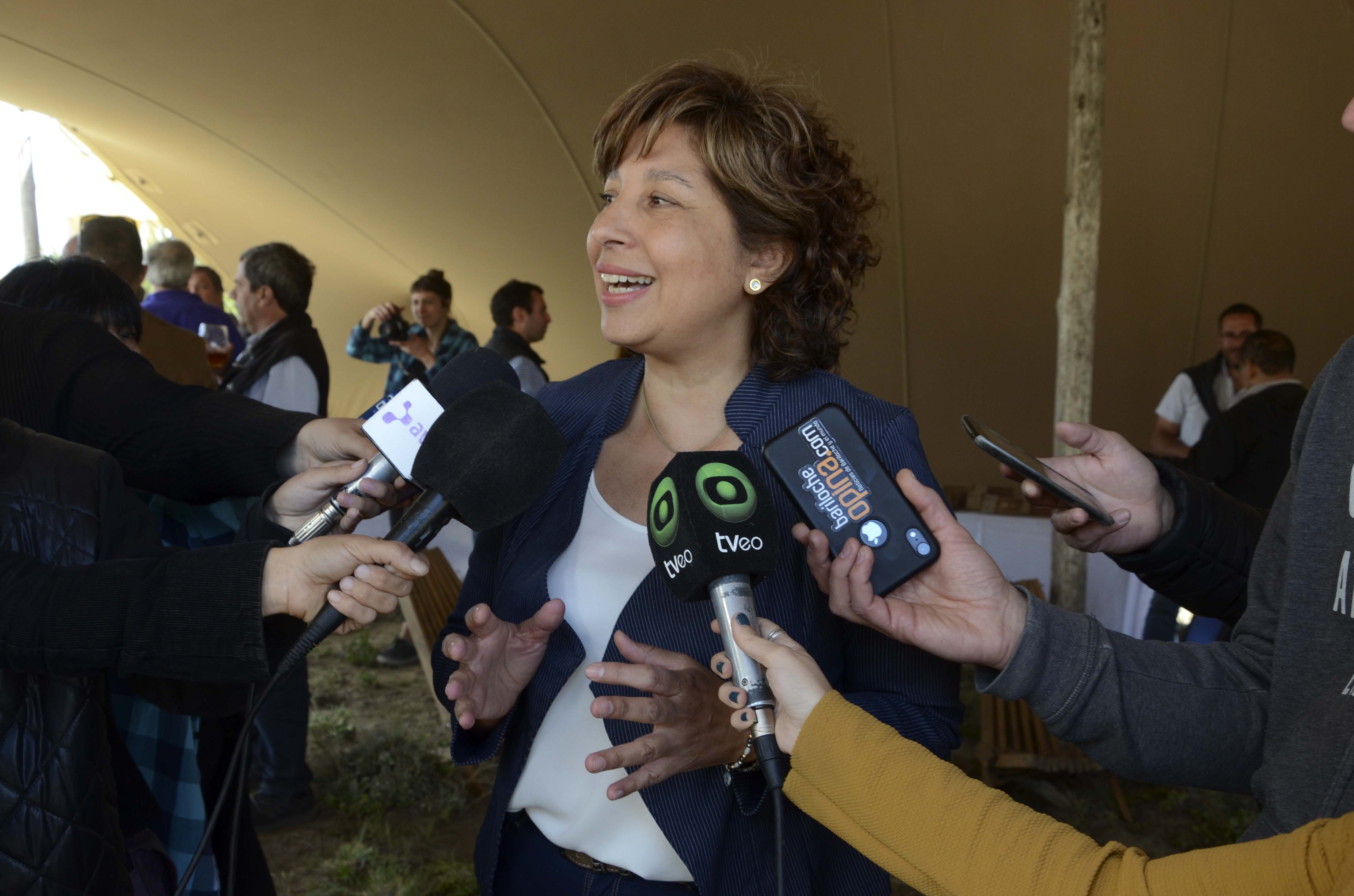 La gobernadora electa Arabela Carreras define el plan de obras a pocos días de asumir su mandato. Foto: Alfredo Leiva
