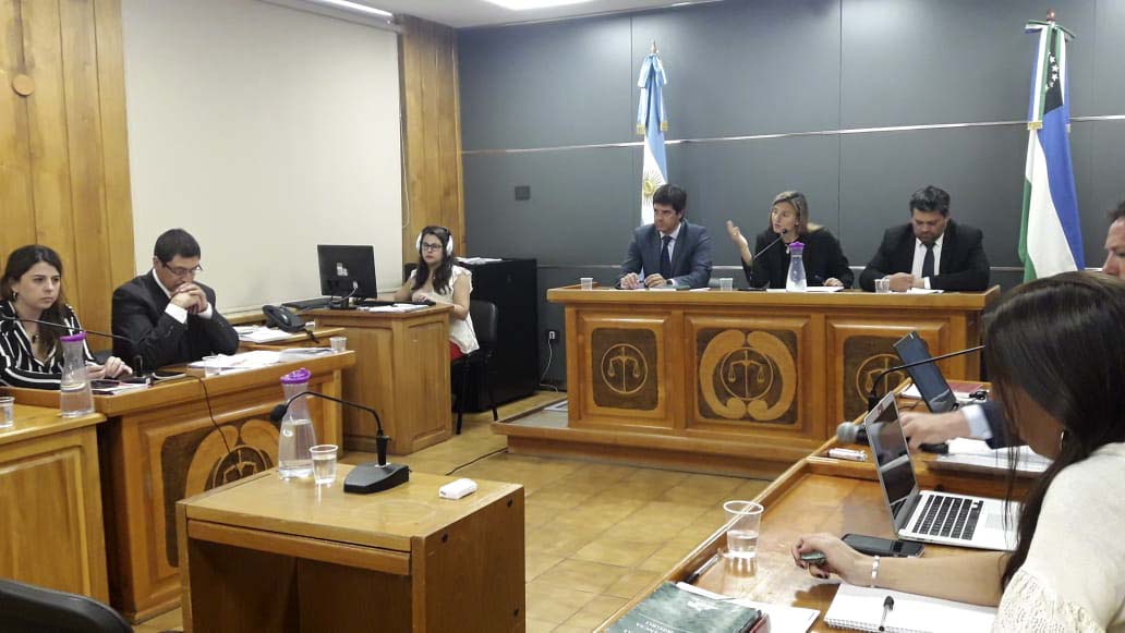 La audiencia se llevó a cabo esta mañana en Tribunales. Foto: Alfredo Leiva