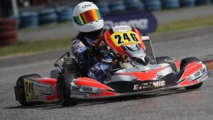 Lorhmann definió su programa de pruebas en karting