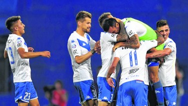 El Fortín volvió al triunfo luego de cuatro partidos. Fue 3-1 ante Colón. (Foto/Télam)