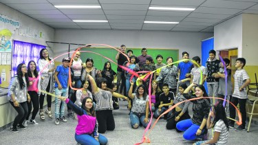 Los chicos y las chicas de cuarto año de la escuela 120 debatieron sobre las reacciones que tuvo cada uno. (Foto: Juan Thomes)