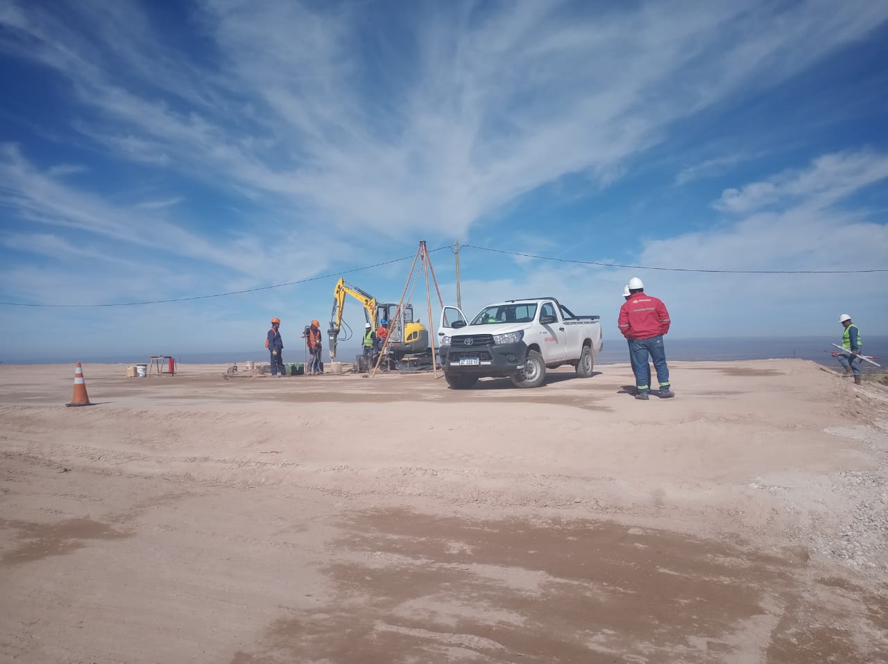 Una de las constructuras aseguró, que al momento de la recisión del contrato, habían alcanzado el 30% de la obra.