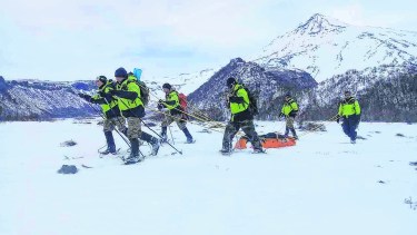 La patrulla de rescate está en contacto con la dupla semanal que habita el refugio. Tiene equipos especiales para la búsqueda y rescate y está activa todo el año.  (Foto: gentileza)