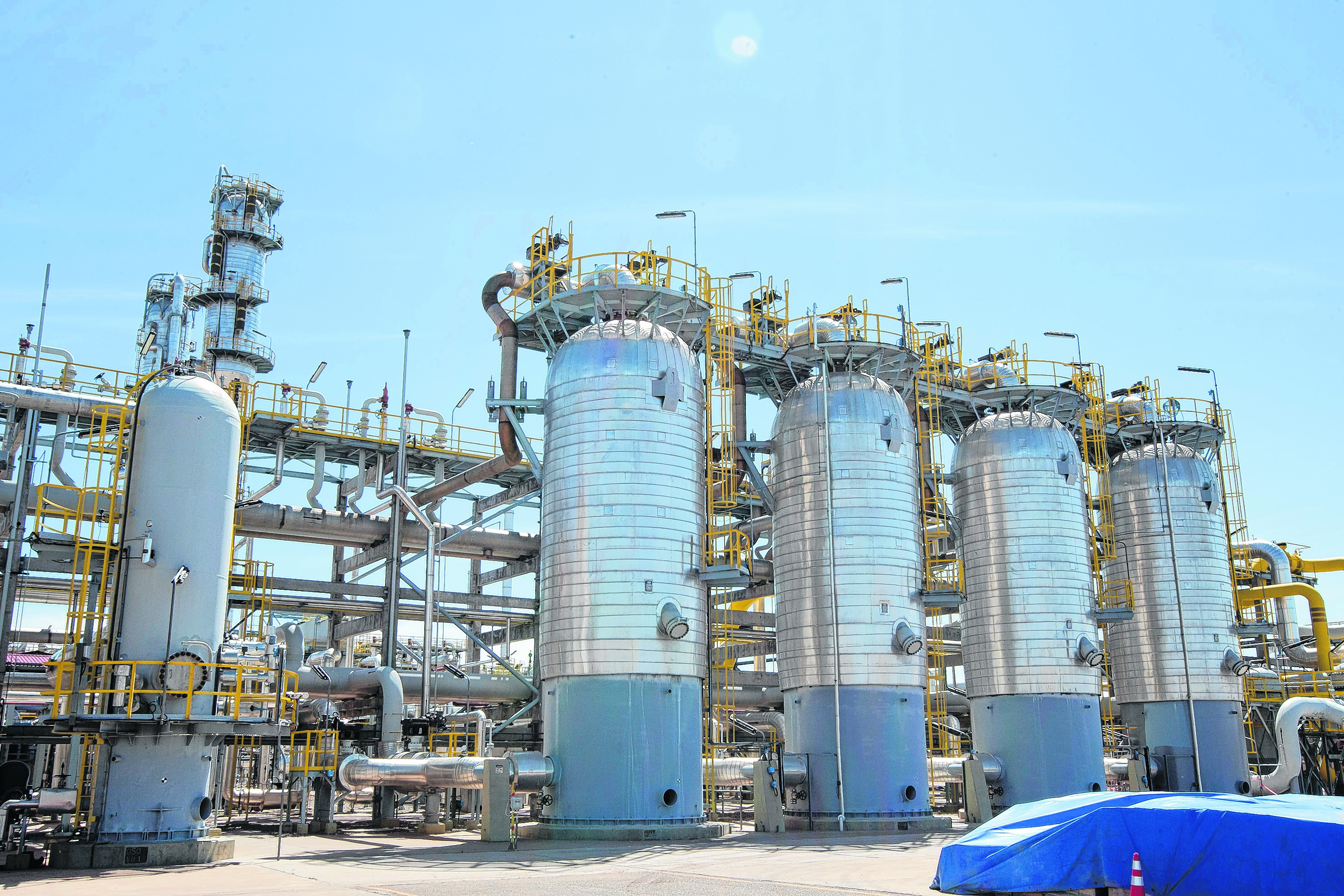 En Loma La Lata la compañía realiza la separación de los componentes ricos que forman parte del gas natural. 