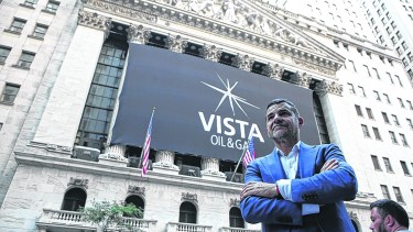 La petrolera de Miguel Galuccio hizo su debut en la Bolsa de Nueva York en 2019.