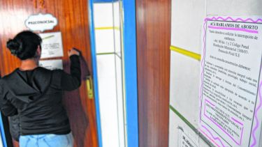 La ILE procede cuando corre riesgo la vida o la salud de la persona gestante o cuando el embarazo proviene de una violación. Foto: Florencia Salto.-