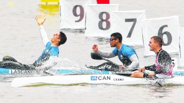 El viedmense Manuel Lascano metió doblete dorado en los Juegos Panamericanos.