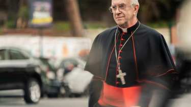 El discurso político de Bergoglio es lo que más le interesa a Jonathan Pryce.