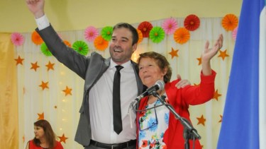 mariano Lavin asumió su segundo mandato al frente de Fernández Oro, y prometió controles para el fracking.