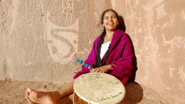 Mariana Carrizo, coplera de los Valles Calchaquíes.