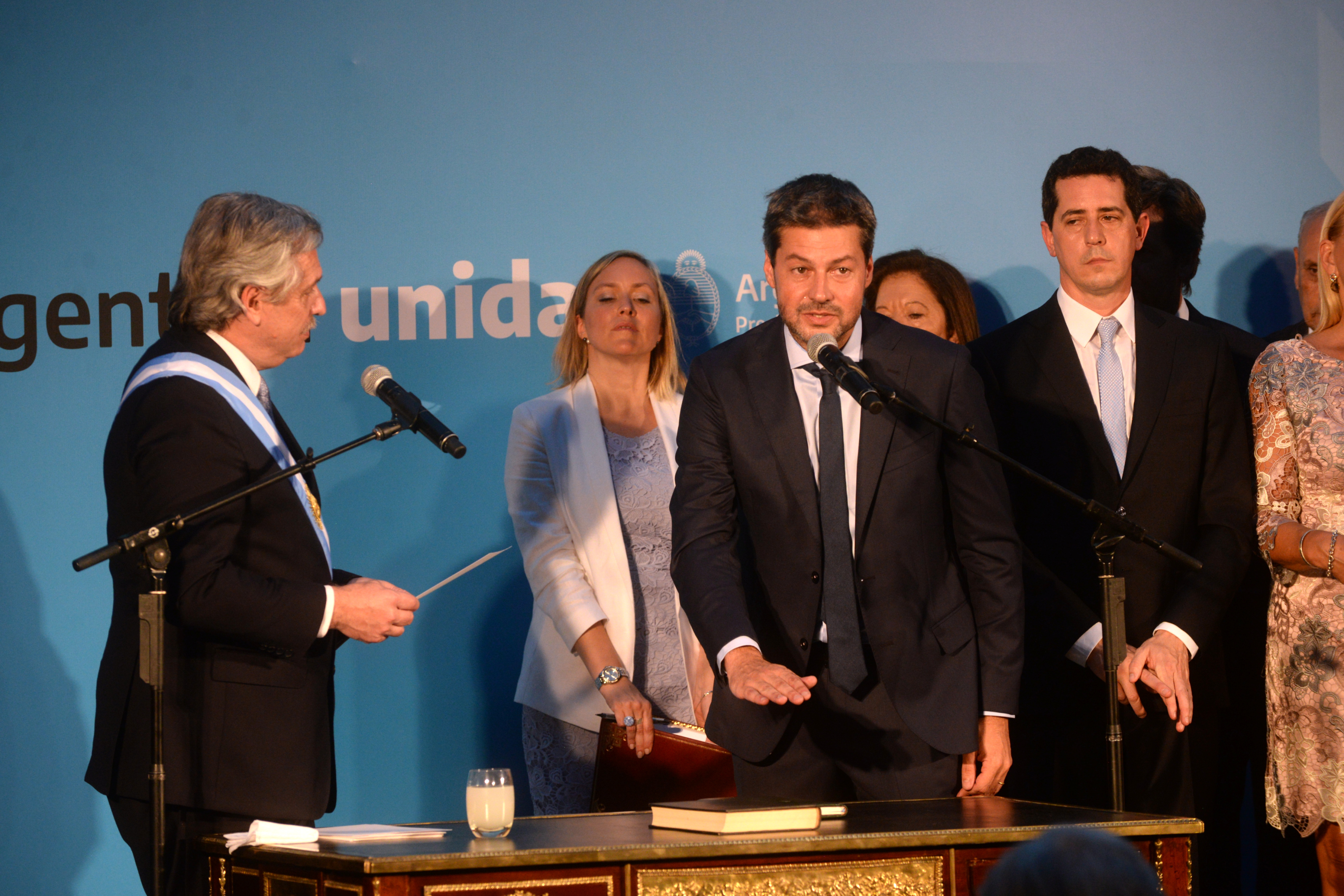 El excandidato a jefe de Gobierno porteño, Matías Lammens, juró la semana pasada como ministro de Turismo de la Nación. Foto: gentileza