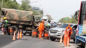 Ruta 22: continúan los cortes por obras viales
