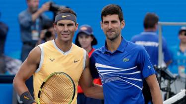 Entre Rafa y Nole quedaron los cuatro Grand Slams del año.