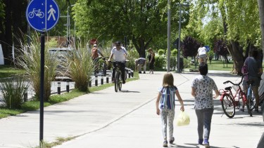 Sólo se podrá acceder caminando a la zona balnearia. Foto: archivo.