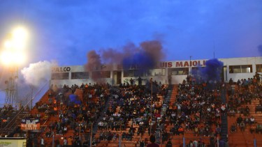 La cancha del Depo estará cerrada hasta que se defina la sanción. (Foto: Andrés Maripe)