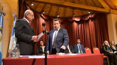 Stefani asumió su primer mandato como intendente de La Angostura el 10 de diciembre de 2019.