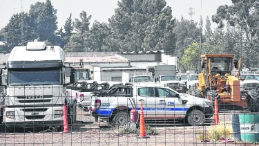 Uno de los tantos equipos que explotaba la empresa de servicios.. Foto: Florencia Salto