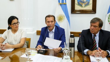 El contrato de adjudicación del área se firmó hoy con el presidente de GyP, Alberto Saggese.