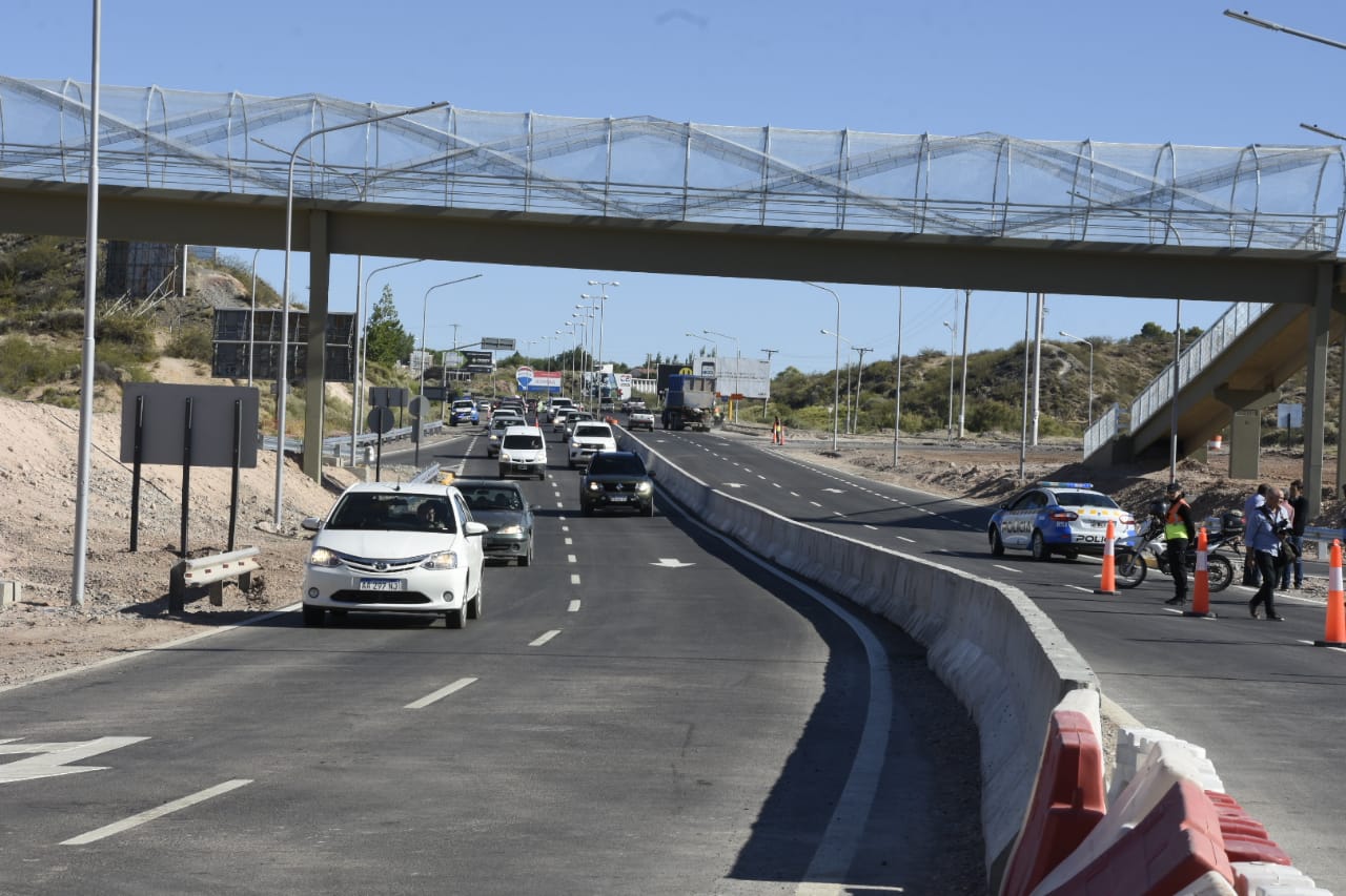 La obra del Nodo Vial se realizó para mejorar la circulación. (Foto: Juan Thomes)