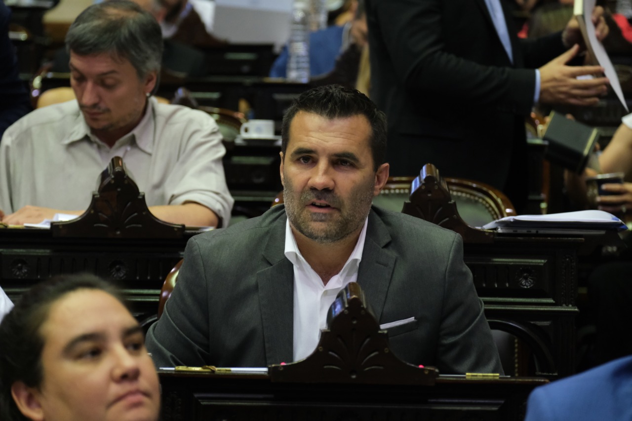 El legislador nacional Darío Martínez fue miembro informante del proyecto de emergencia económica. Foto: Gentileza 