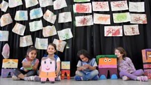 Pequeños artistas cipoleños mostraron sus creaciones