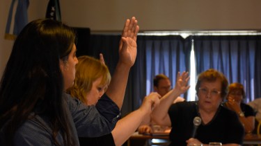 última sesión del Concejo Deliberante. Foto: Florencia Salto. 