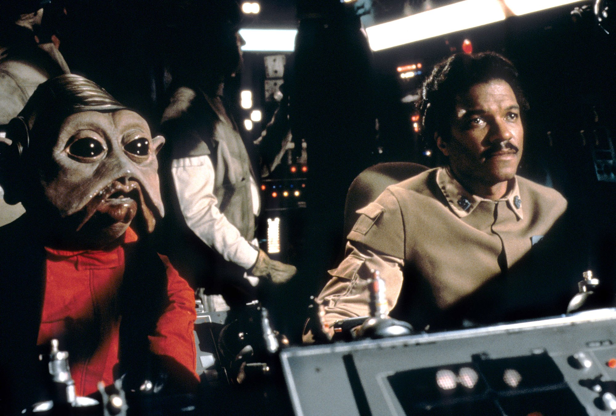 Lando en "El regreso del Jedi" (1983).