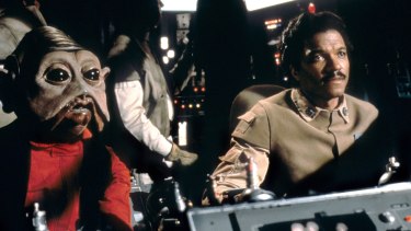 Lando en "El regreso del Jedi" (1983).