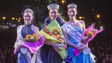 Septiembre Camba fue elegida reina de la Fiesta Nacional de la Manzana 2019. 