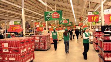 Ladrones robaron esta madrugada en la cadena de supermercados Changomás en Bariloche. Archivo