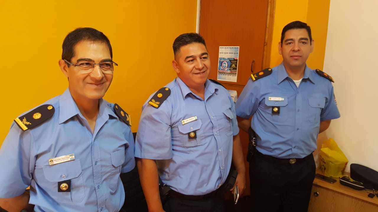 Los comisarios inspectores Vinet, Pereyra y Quintumán asumieron hoy.