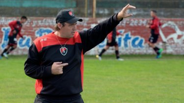 Ortíz fue el DT de Sansinena en el ascenso al Federal A en el 2016. 