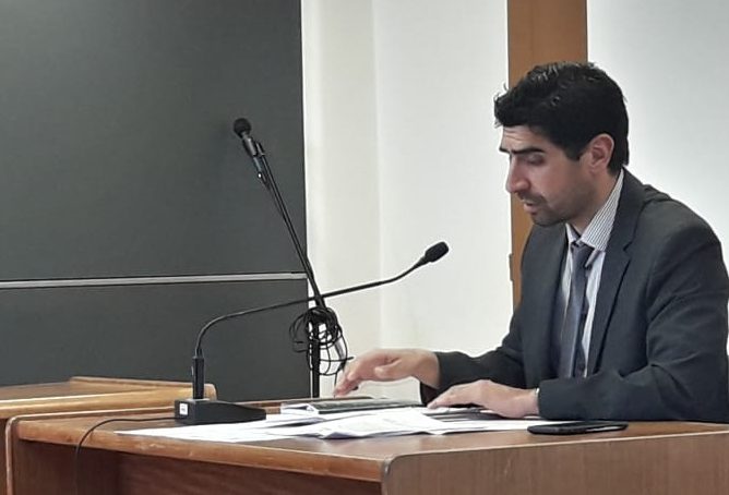El fiscal Tomás Soto promovió la acusación contra Diego Cid y rechazó anular el acuerdo pleno alcanzado en un juicio abreviado. (Foto de archivo)