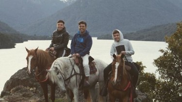 Antes de la pretemporada en San Martín, Gallardo vacaciona en Bariloche