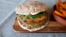 Imagen de Hamburguesas vegetarianas con mucho sabor