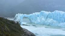 Imagen de El glaciar Perito Moreno rompió este sábado, frente a pocos testigos
