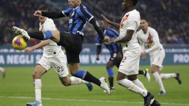 Inter no pudo con Roma y Juventus puede ser líder otra vez en Italia