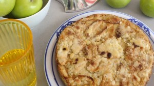 Torta fácil de manzanas por Jimena Monteverde