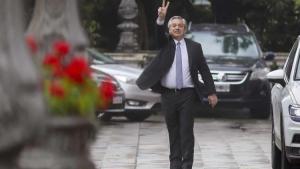 Alberto Fernández: «No sé si Macri trabajaba acá, porque el aire no funciona»