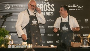 Osvaldo Gross y Pablo Buzzo se lucieron en Chefs & Foodies, en San Martín de los Andes