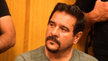 Bernel fue condenado este mediodía en los tribunales de Roca. (foto: César Izza)
