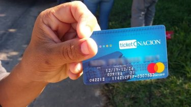 Desde el 11 de marzo se repartirá la tarjeta alimentar. 