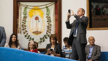 Palmieri asumió como vicegobernador- Foto: Marcelo Ochoa.
