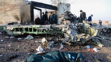En Estados Unidos afirman que un misil de Irán derribó el avión ucraniano